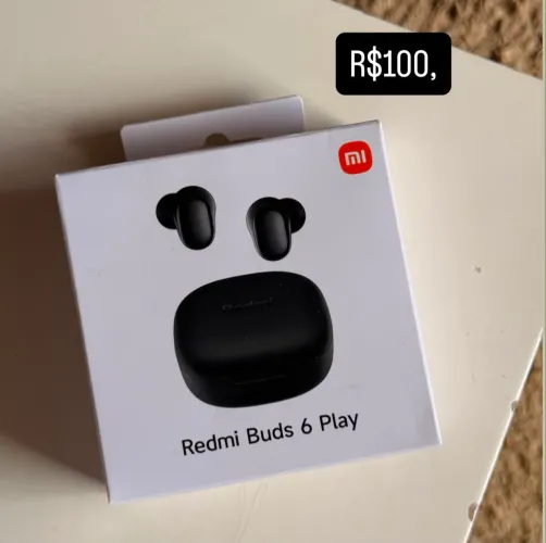Fone de ouvidos Redmi Buds 6 play