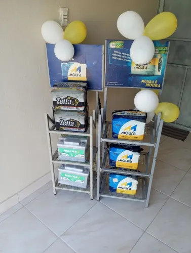 Bateria Moura e heliar 60 amp
