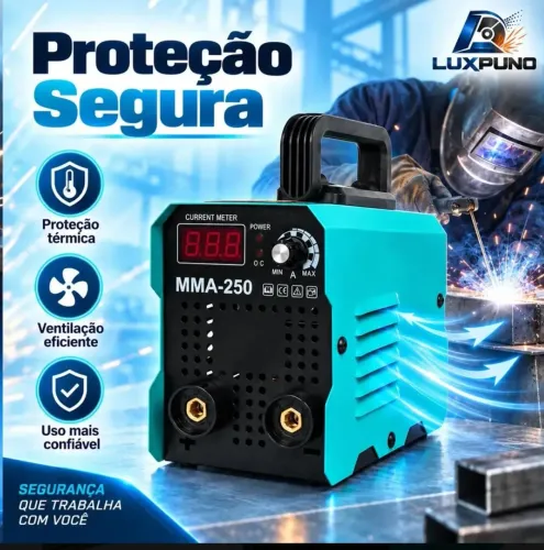 Máquina de solda portátil 250amp.