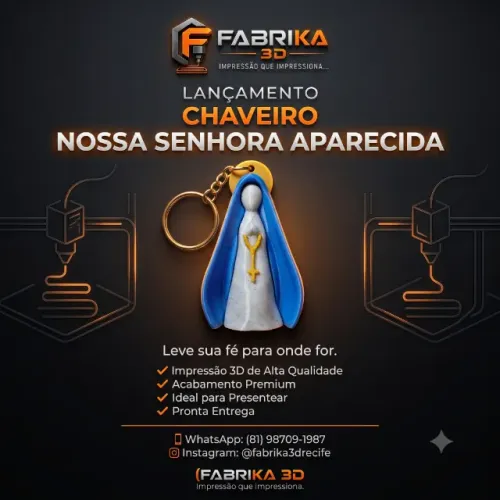 Chaveiro nossa senhora aparecida