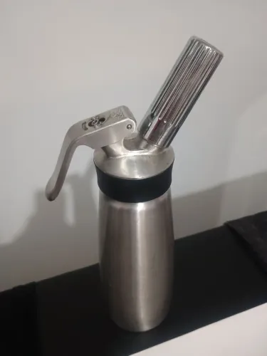 Garrafa Sifão p/ Chantilly/Bebidas em aço 500 ml (vila prudente SP)