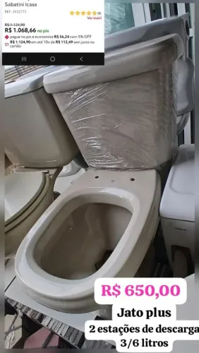Vaso Acoplado Sabatine palha