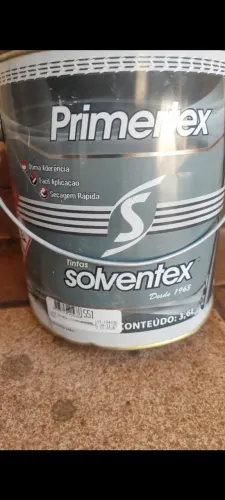 2 galão de primer cinza solventex