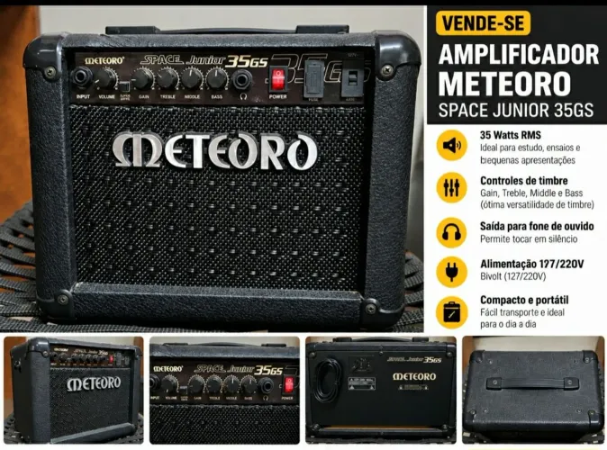 Amplificador Meteoro Space Junior 35GS - 35W