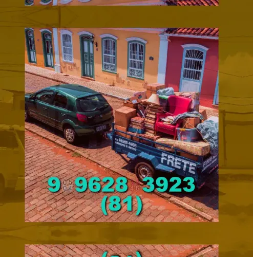 Frete Barato disponível! Entrega rápida e segura em Boa Viagem, Pina, e Casa Forte!