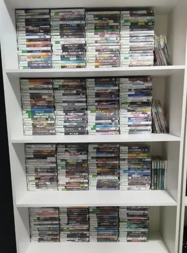 LOTE COM 320 JOGOS PARALELOS PARA XBOX 360.