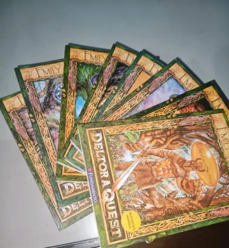 15 livros da coleção completa de deltora quest