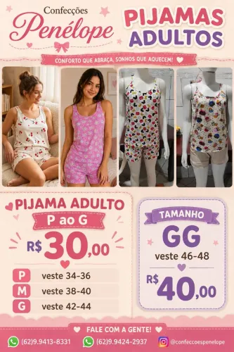 Pijama Adulto