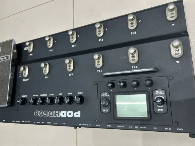 Pedaleira Pod HD 500 - Line 6