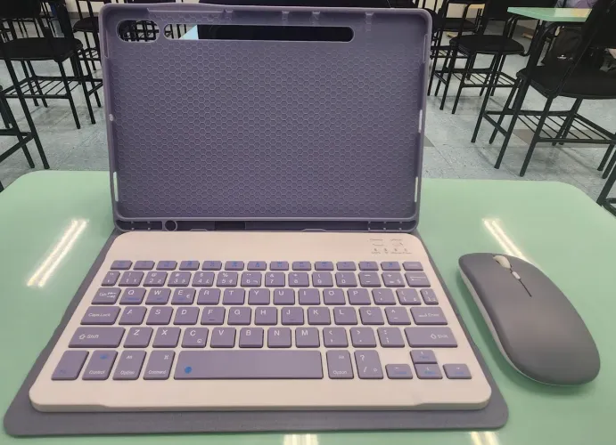 Teclado bluetooth para tablet 