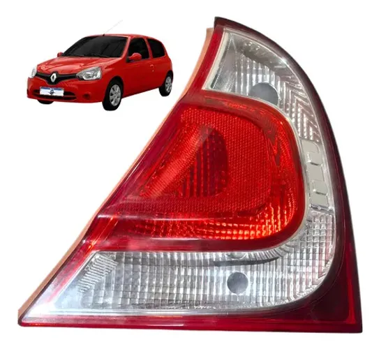 Lanterna Traseira Direita Renault Clio Autentique 1.0 2014 Direito/passageiro Original