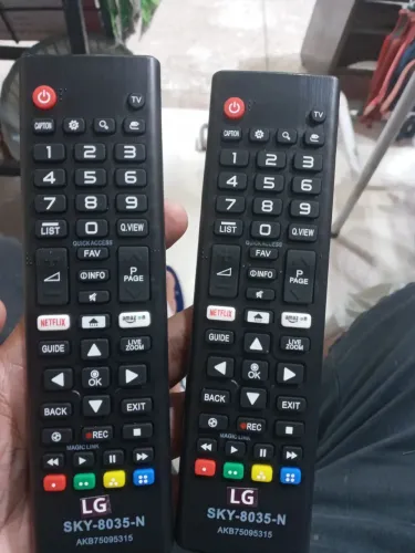 Controles de tv lg
