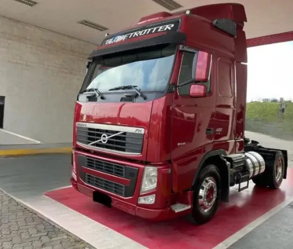 volvo fh 460 vermelho 4x2 cavalo mecanico 2012