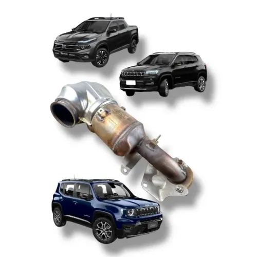 Catalisador 1.3 Turbo T270 Jeep Renegade Compass Fiat Toro 2022 a 2025