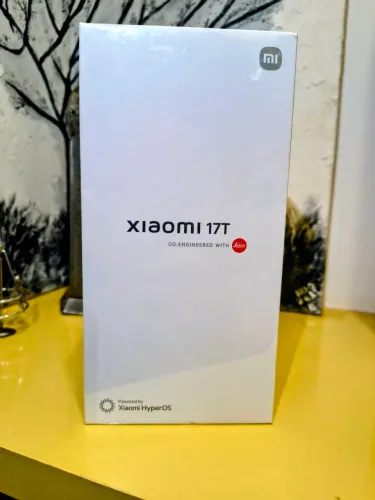 Xiaomi 17T 512Gb preto novo lacrado