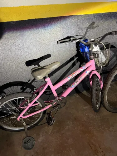 Bicicleta infantil rosa