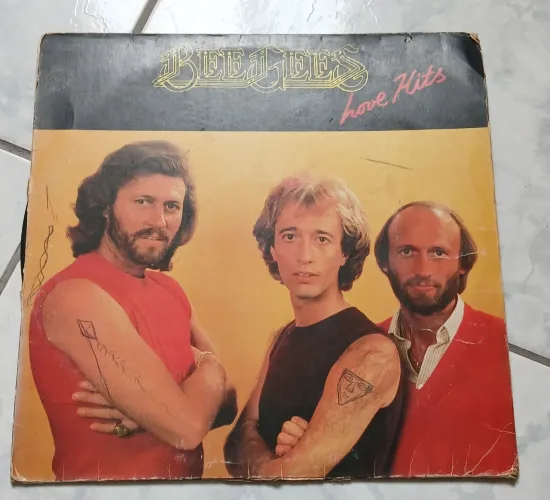 LP Bee Gees Love Hits disco de vinil