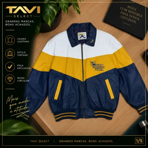 Jaqueta Vintage Georgia Tech