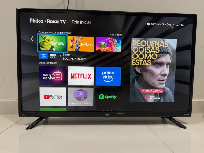 TV 32 SMART PHILCO ROKU ENTREGO