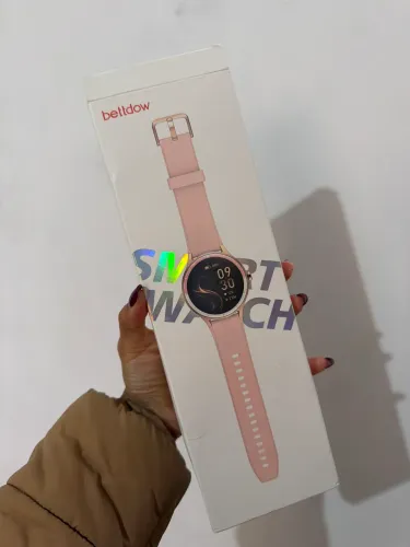 Smartwatch feminino BETTDOW: tela LCD de 1,27 polegadas, resistência à água IP68