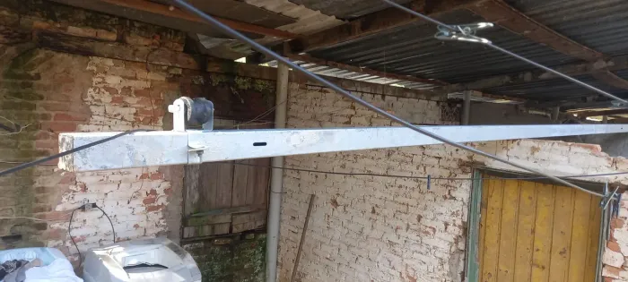 Poste galvanizado 7,5 metros 80x80  padrão enel