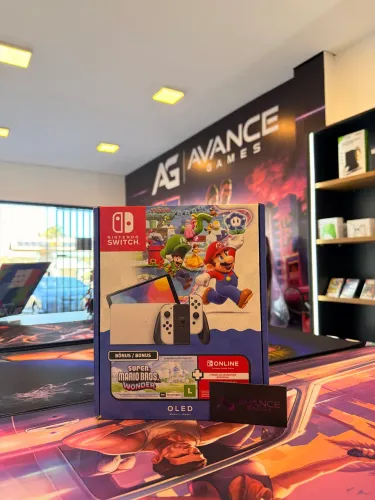 Nintendo Switch oled mario Wonder lacrado