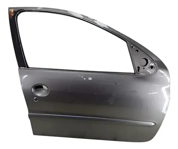 Porta Dianteira Direita Peugeot 206 2003 2012 4 Portas Dianteira Direita Cinza