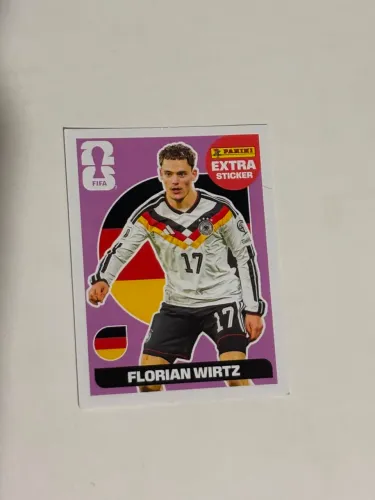 figurinha extra álbum da copa 2026 Florian Wirtz