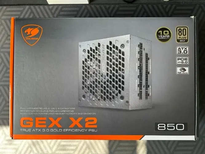 Fonte 850w Cougar Gex X2 Full Modular + Completo + Garantia