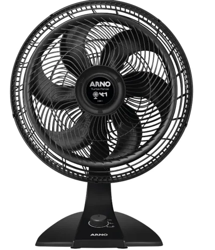 Ventilador de Mesa Arno 40cm 127V (110V) Preto