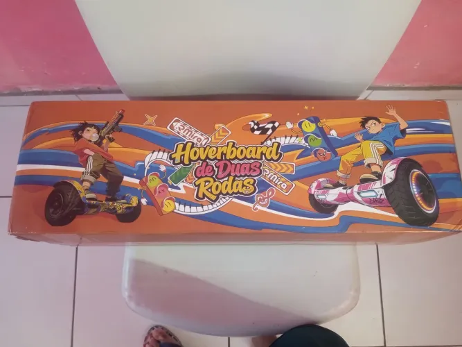 Hoverboard Skate Elétrico 6.5 Polegadas Com Led E Bluetooth