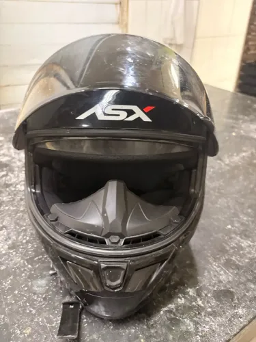 capacete asx city fim brilho hahaha