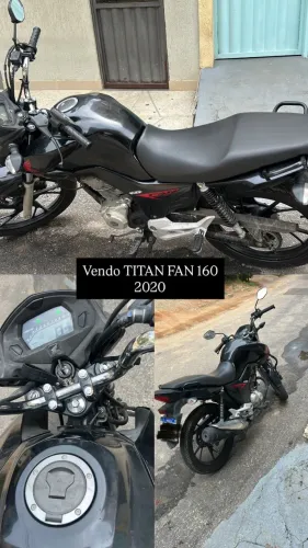 Moto titan 160 fan 