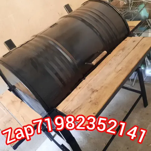 churrasqueira De Tambor 200Litros Pra Frango 