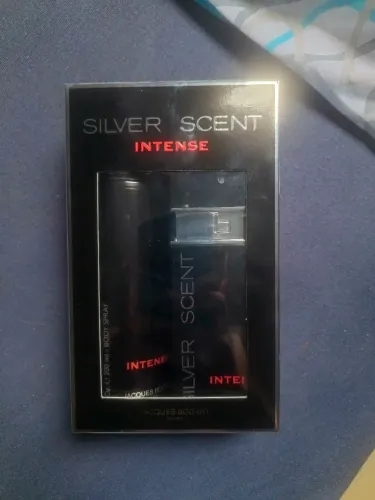Kit Perfume Silver Scent Intense + Body Spray - Jacques Bogart 