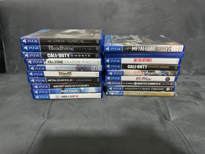 Jogos de ps4 70 cada