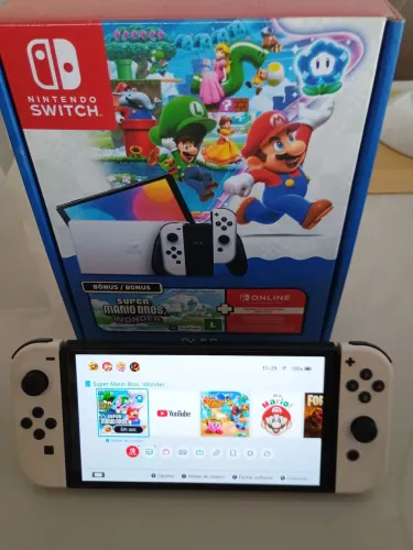 Nitendo switch OLED NA GARANTIA