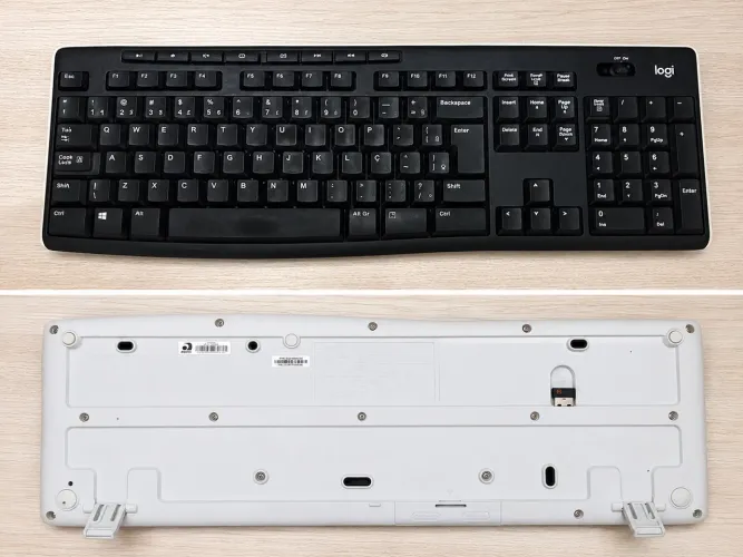Teclado Logitech K270 Sem Fio | Receptor Original | Excelente Estado