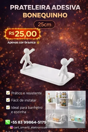 Prateleira bonequinho 25cm