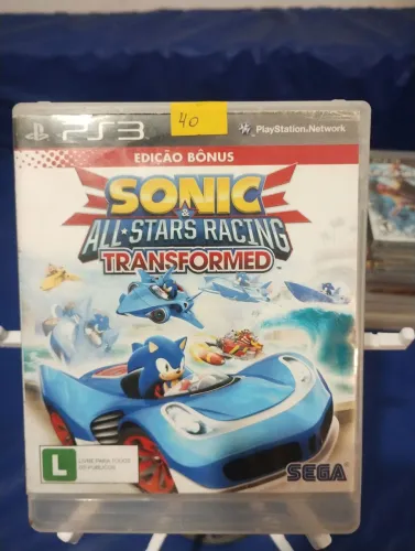 Sonic ALL star racinha transformed ps3