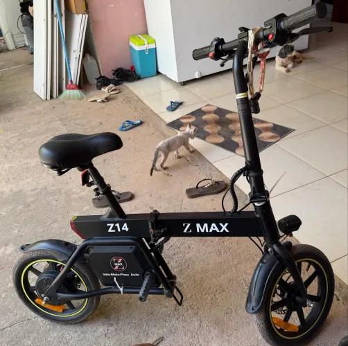 Vendo bike elétrica bateria top tudo ok