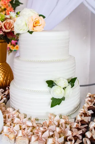 Bolo fake para casamento