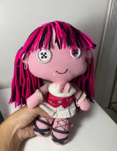 Boneca de pano draculaura Monsters high original