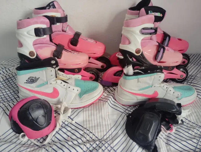 Patins e tênis por apenas 150,00R$