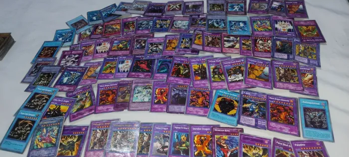 Lote 150 Mini Cards Yu-Gi-Oh Raros