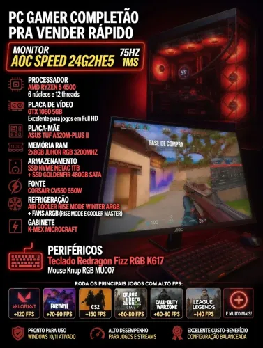 PC Gamer Completo