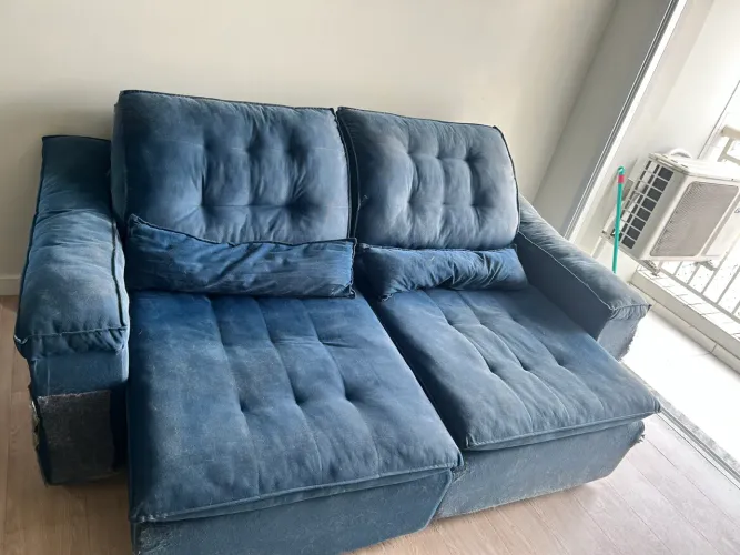 vende-se sofá retratil 3 lugares
