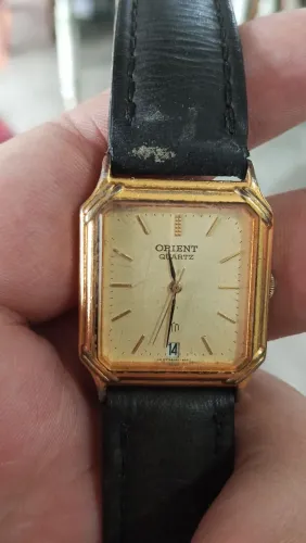 relógio vintage Orient Quartz 1980