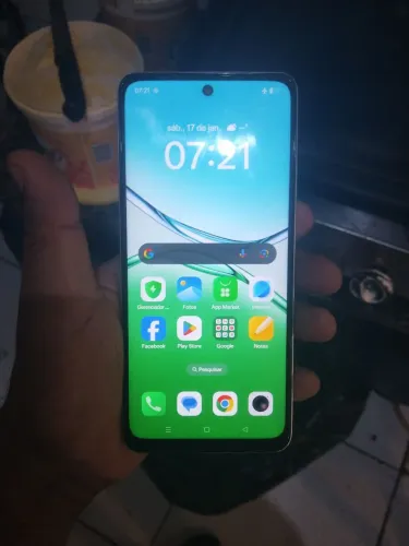 Oppo A60 NFC 256gigasdememoria 8+4gigasderam leitordigital leitorfacial dual chip