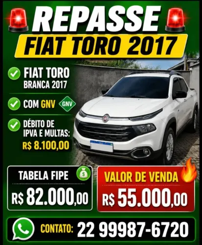 Fiat Toro Freedom 1.8 16V Flex Aut. 2017